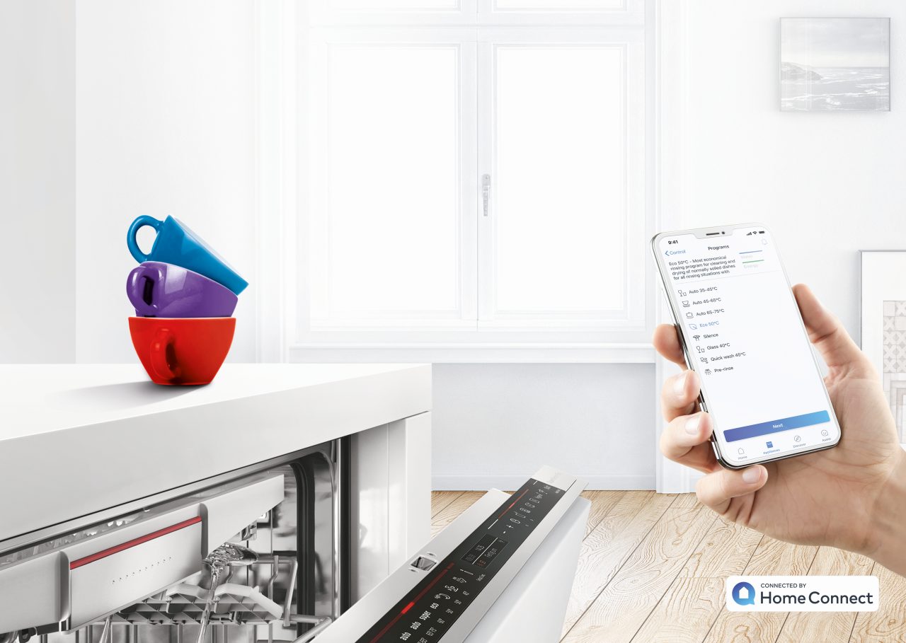 bosch home connect - myčka na nádobí