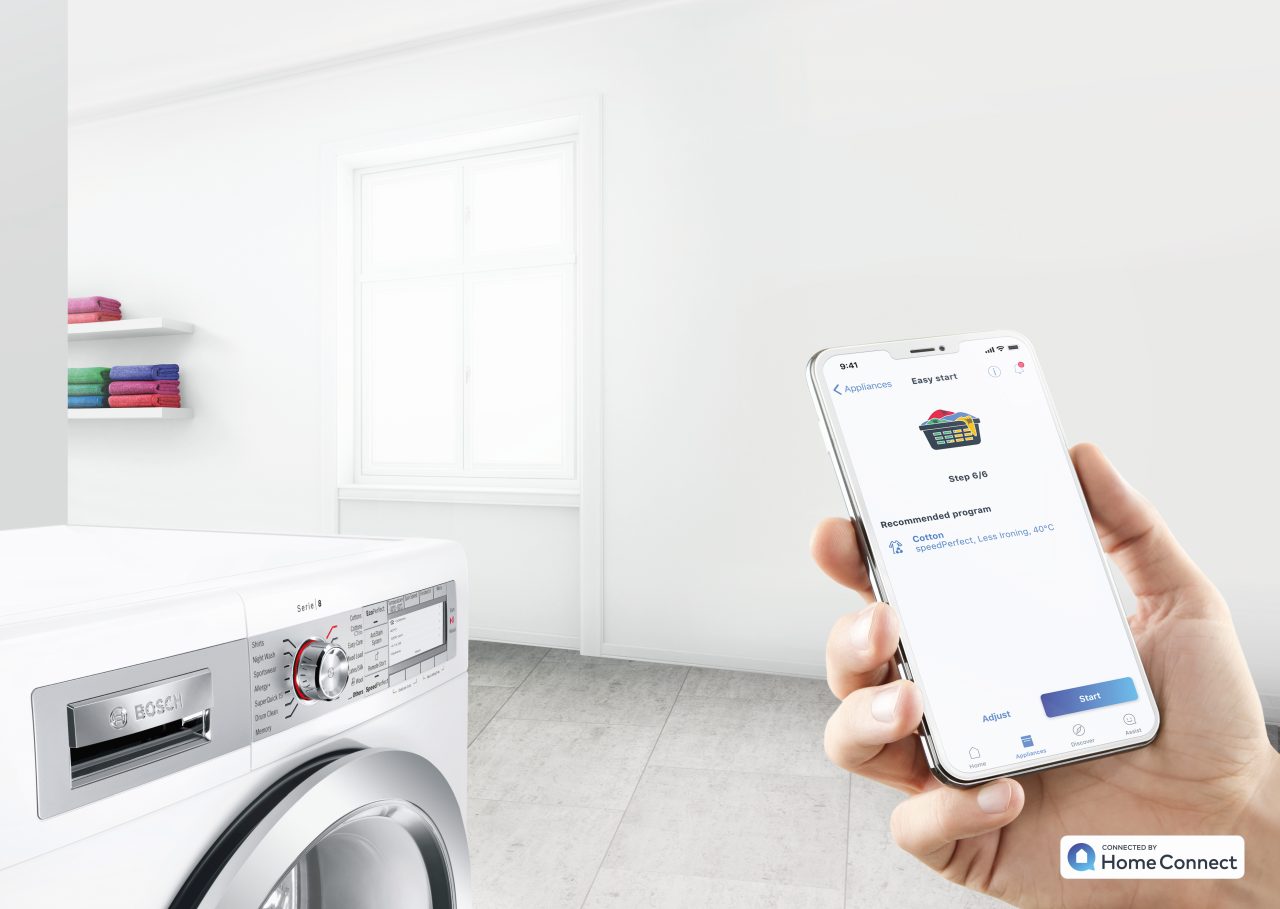 bosch home connect - pračka