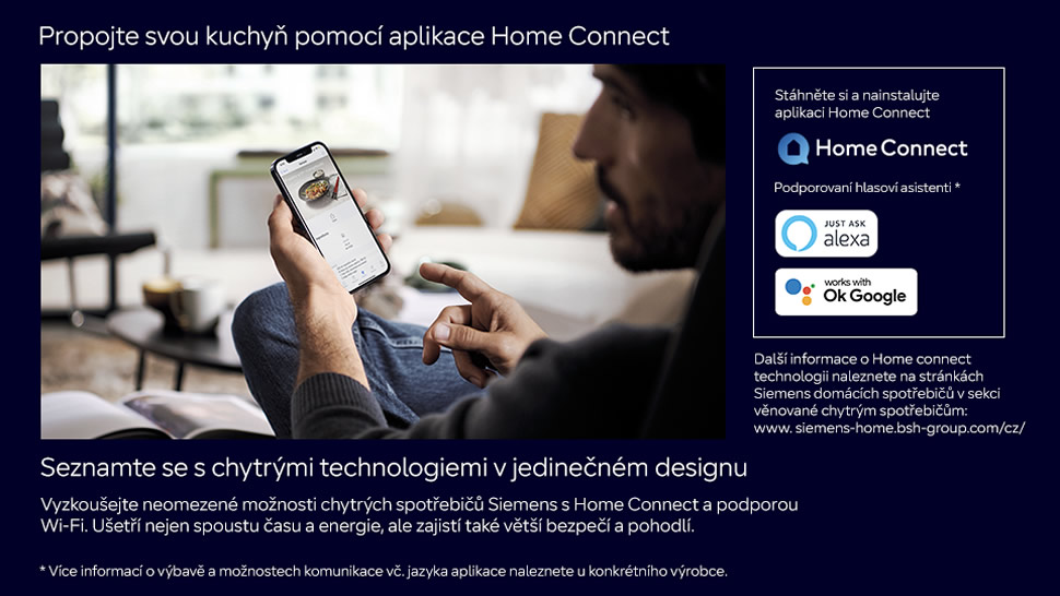 aplikace HomeConnect